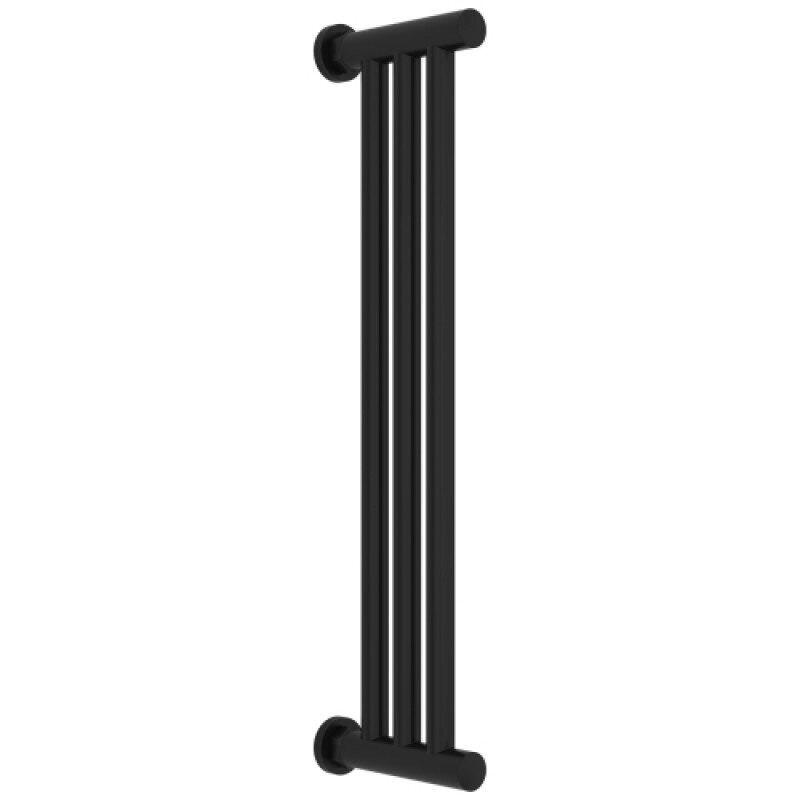 Изображение товара Полотенцесушитель водяной Сунержа Хорда 31-4124-0600, высота 60 см, ширина 5 см, боковое подключение 60 см, цвет матовый черный