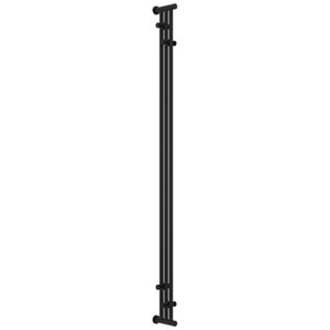 Изображение товара Полотенцесушитель водяной Сунержа Хорда 31-4124-1800, высота 180 см, ширина 5 см, боковое подключение 180 см, цвет матовый черный