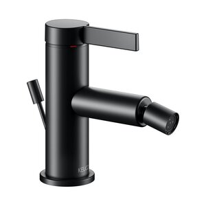 Изображение товара Смеситель Keuco Ixmo Pure 59509371000 для биде, с донным клапаном, цвет черный матовый