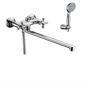 Изображение товара Смеситель Lemark Standard LM2112C универсальный для ванны и душа хром