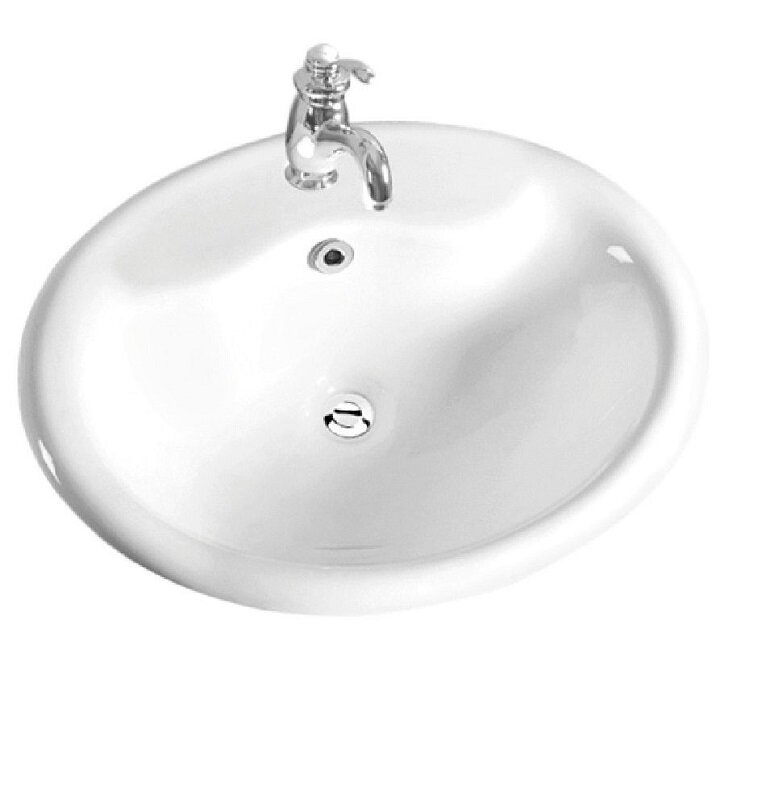 Изображение товара Раковина Art&Max AM6300 57 см фаянс белая угловая дизайнерская