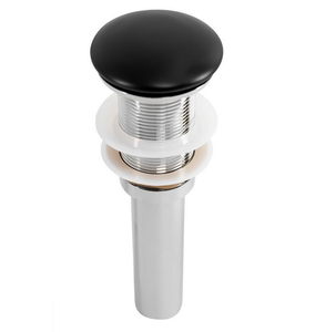 Изображение товара Донный клапан для раковины Art&Max AM-201BV-MB черный матовый латунь