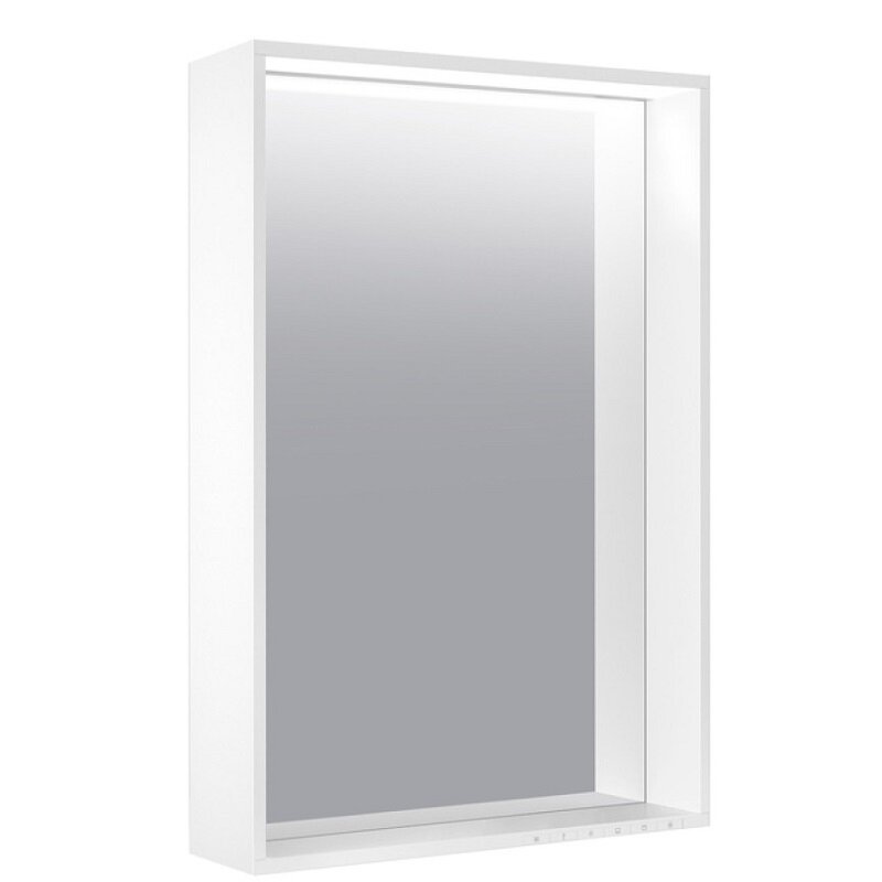 Изображение товара Зеркало Keuco Plan 33098302000 65 см с подсветкой и подогревом, лакированный алюминий