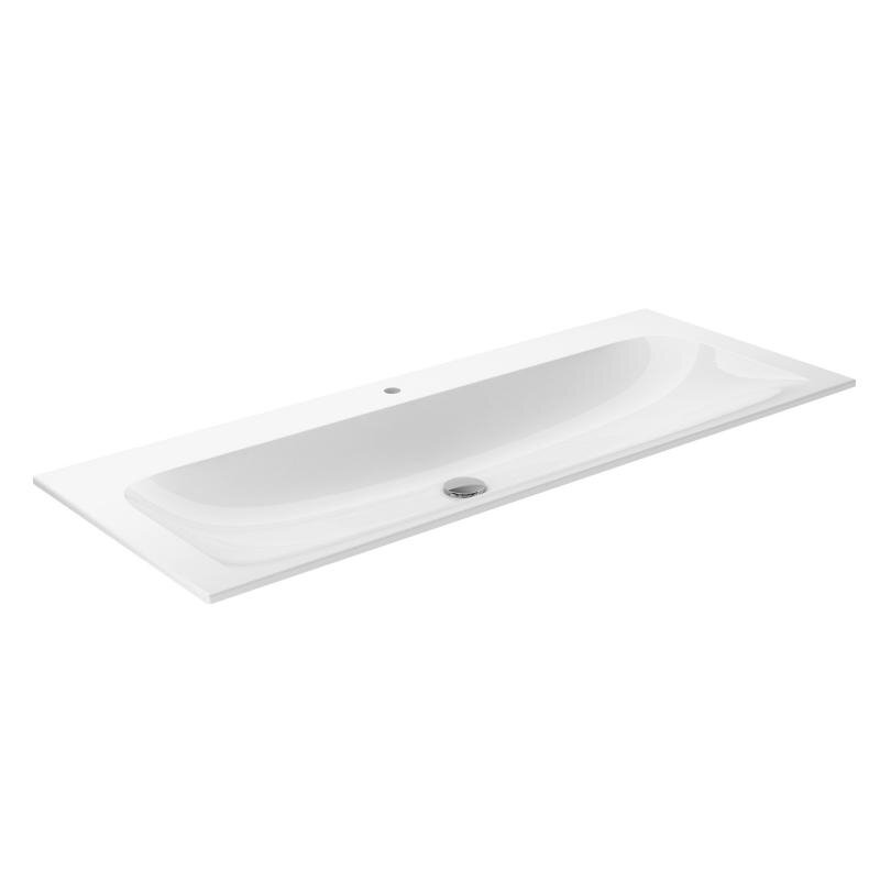 Изображение товара Раковина Keuco Plan 32980311201 120 см белая с переливом для ванной комнаты