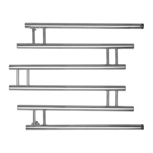 Изображение товара Полотенцесушитель водяной Energy Modern EWTRMODRN0607000000, ширина 70 см, высота 60 см, боковое подключение 60 см, цвет хром