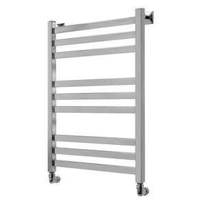 Изображение товара Полотенцесушитель водяной Energy Techno Style EWTRTECHS0805000000, ширина 50 см, высота 80 см, универсальное подключение, цвет хром