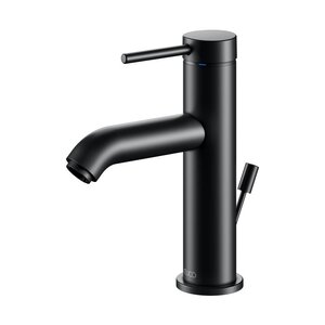 Изображение товара Смеситель Keuco Ixmo Soft 59502372000 для раковины, с донным клапаном, цвет черный матовый