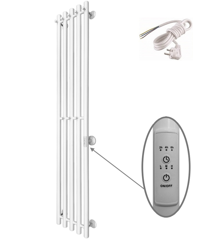 Изображение товара Электрический полотенцесушитель Маргроид Inaro 30x150 см с автоматикой и скрытым монтажом