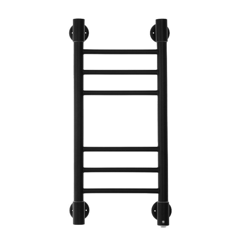 Изображение товара Полотенцесушитель электрический Energy Ergo2 P EETRERGO2P6530R905M, ширина 30 см, высота 65 см, управление справа, цвет черный матовый