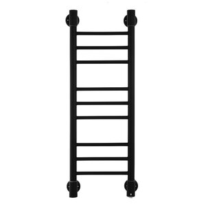 Изображение товара Полотенцесушитель электрический Energy Ergo2 P EETRERGO2P8530R905M, ширина 30 см, высота 85 см, управление справа, цвет черный матовый