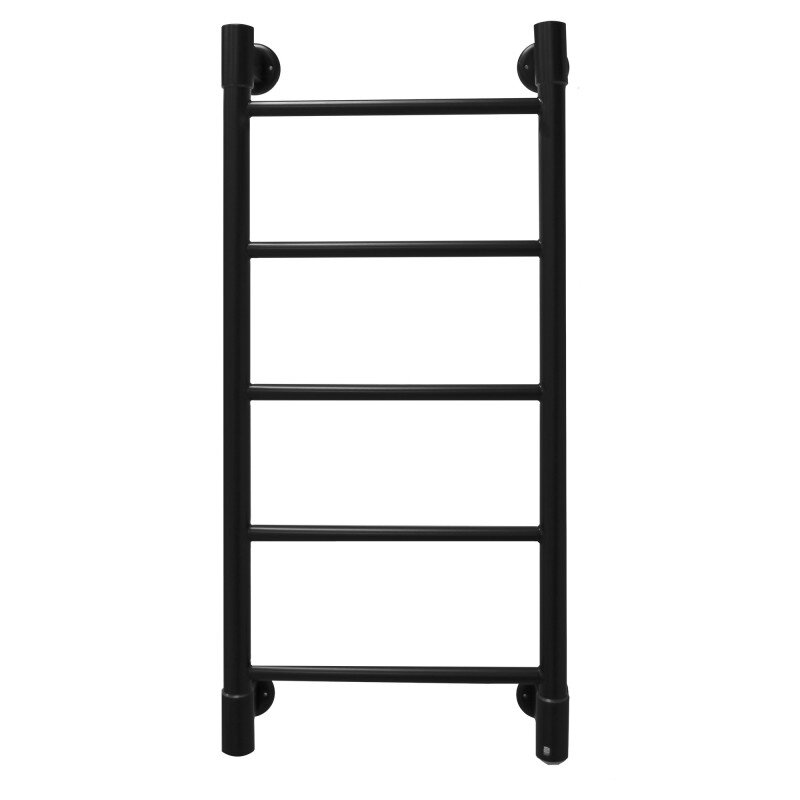 Изображение товара Электрический полотенцесушитель Energy H2 85x40 см, нержавеющая сталь, черный матовый