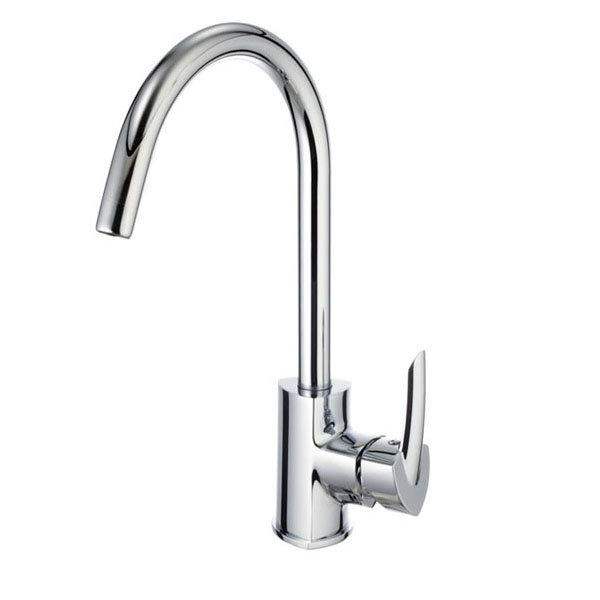 Изображение товара Смеситель Lemark LM3505C для кухонной мойки, хром, 1 отверстие, поворотный излив