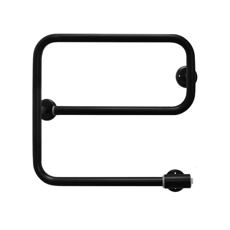 Изображение товара Полотенцесушитель электрический Energy E chrome G1 EETR00EG100000R905M, ширина 50 см, высота 45 см, цвет черный матовый