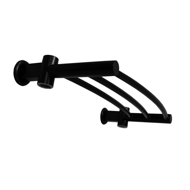 Изображение товара Полка для полотенцесушителя Energy Modus2 50 см нержавеющая сталь черный матовый