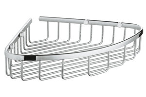 Изображение товара Полочка-решетка Grohe Bau Cosmopolitan угловая хром 40663001 для ванной и кухни