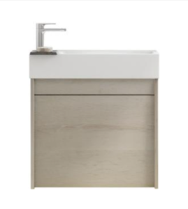 Изображение товара Тумба под раковину Art&Max Family-500-1D-SO-PB, 50 см, подвесная, цвет Pino Bianco