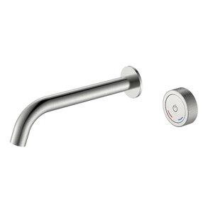 Изображение товара Современный встраиваемый смеситель для раковины Boheme Tech 158/2-NB никель