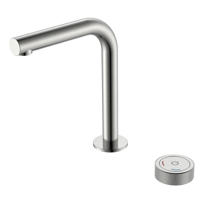 Изображение товара Смеситель для раковины Boheme Tech 158-NB никель с нажимным управлением