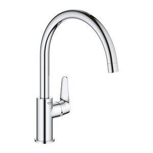 Изображение товара Смеситель для кухонной мойки Grohe BauCurve, 31231001, хром