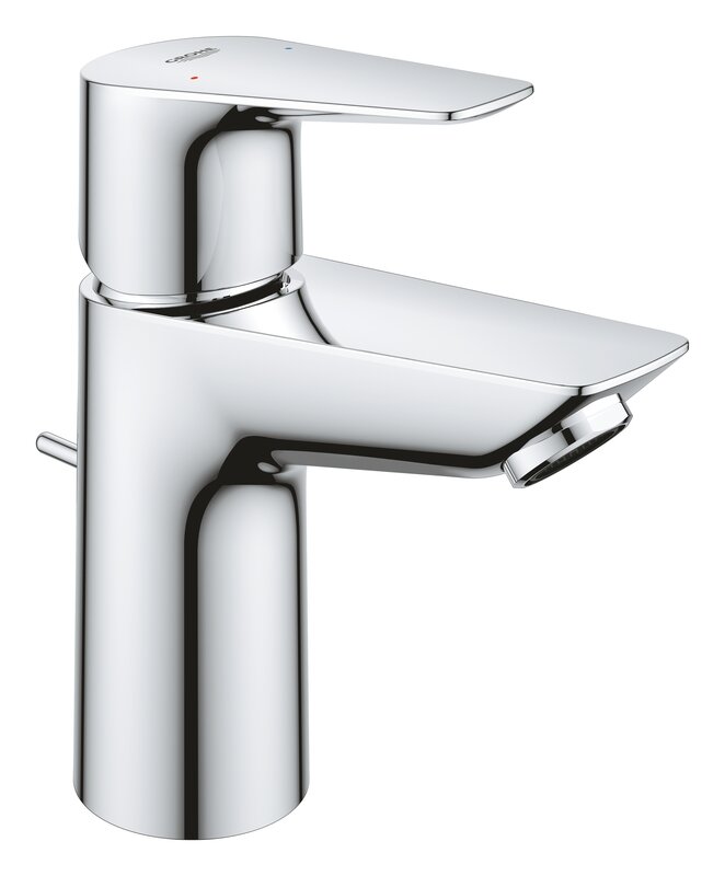 Изображение товара Смеситель для раковины Grohe BauEdge, 23328001, с донным клапаном, хром
