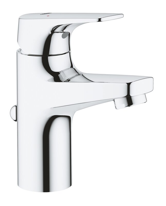 Изображение товара Смеситель GROHE BauFlow 23751000 с донным клапаном, хром, одно отверстие Изображение товара Смеситель GROHE BauFlow 23751000 с донным клапаном, хром, одно отверстие