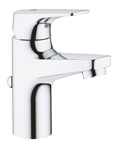 Изображение товара Смеситель для раковины Grohe BauFlow, 23751000, с донным клапаном, хром