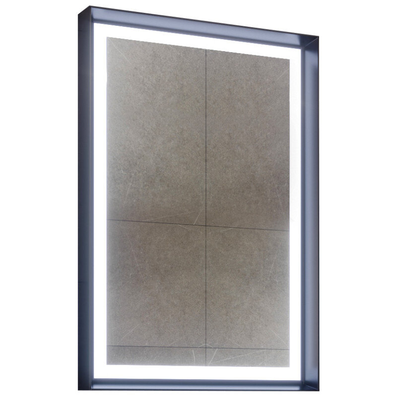 Изображение товара Зеркало с подсветкой Orka Craft 60x90 см антрацит матовый