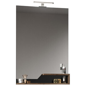 Изображение товара Зеркало Orka Galia 3000858, 60 см, с подсветкой, цвет коричневый