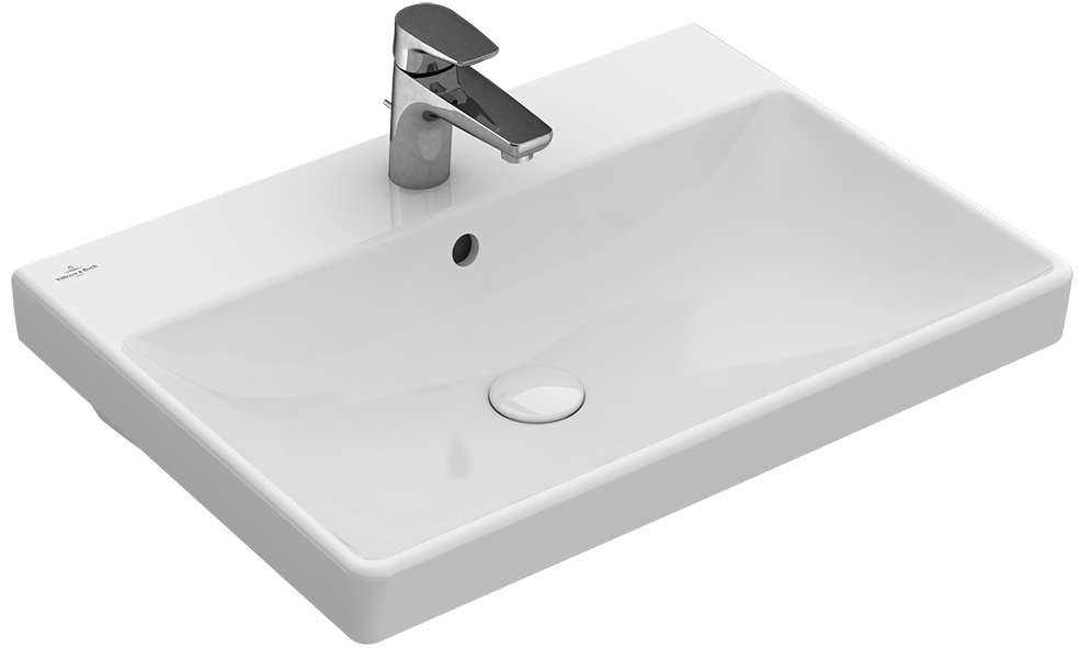 Изображение товара Раковина Villeroy&Boch Avento 41586501 Альпийский белый — подвесная 65x47 см