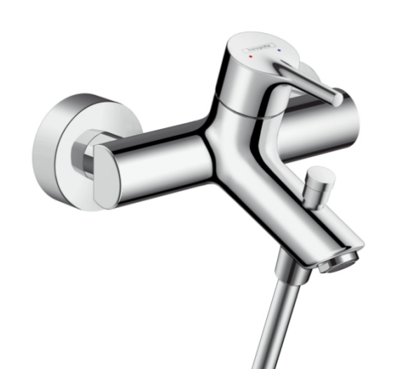 Изображение товара Смеситель для ванны и душа Hansgrohe Talis S, 72400000, хром Изображение товара Смеситель для ванны и душа Hansgrohe Talis S, 72400000, хром