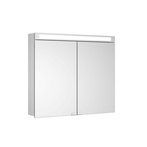 Изображение товара Зеркальный шкаф Keuco Royal E-One 44302171301, 80 см, с подсветкой, алюминий серебристый