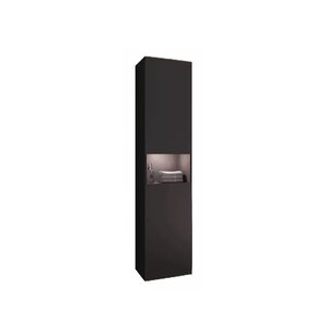 Изображение товара Шкаф-пенал Keuco Stageline 32831970101/32831970102, L/P, подвесной 40 см, с подсветкой, вулканит