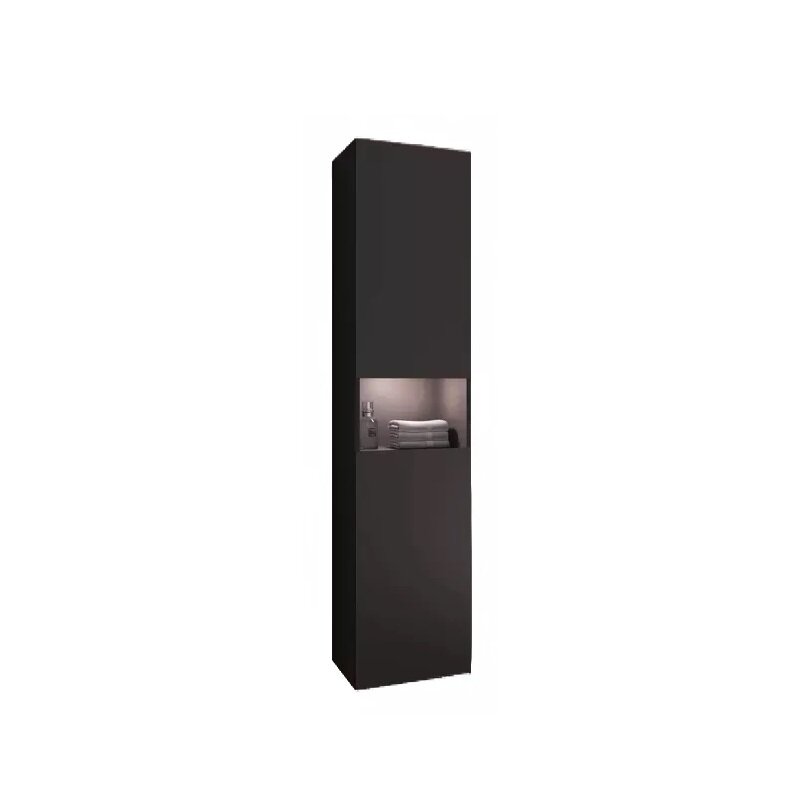 Изображение товара Шкаф-пенал Keuco Stageline 32831970101/32831970102, L/P, подвесной 40 см, с подсветкой, вулканит