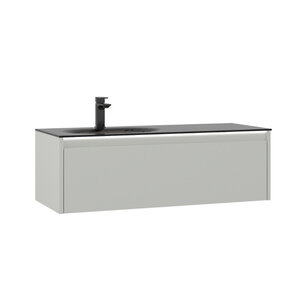 Изображение товара Тумба с раковиной Orka Lisbon 5001435 110 см кашемировый матовый