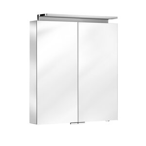 Изображение товара Зеркальный шкаф Keuco Royal L1 13602171301, 65 см, с подсветкой, алюминий серебристый