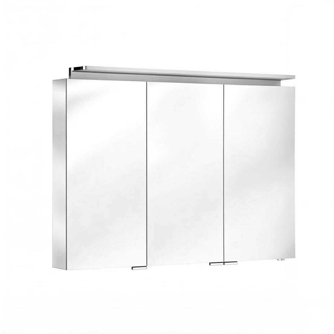 Изображение товара Зеркальный шкаф Keuco Royal L1 13604171302, 100 см, с подсветкой, алюминий серебристый Изображение товара Зеркальный шкаф Keuco Royal L1 13604171302, 100 см, с подсветкой, алюминий серебристый