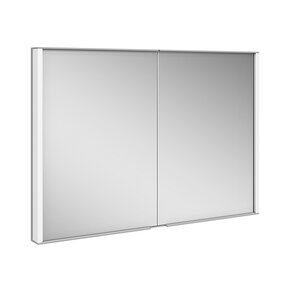 Изображение товара Зеркальный шкаф Keuco Royal Match, 12813171301, 100 см, с подсветкой, алюминий серебристый