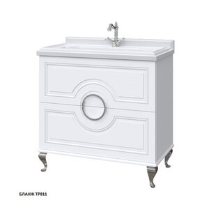 Изображение товара Тумба под раковину Caprigo Valletta 35318UV-TP811, 90 см, напольная, цвет бланж