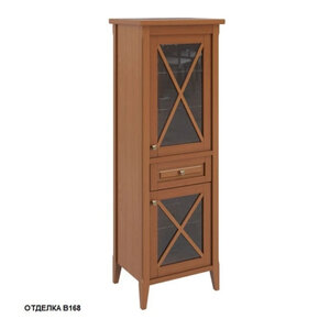 Изображение товара Пенал Caprigo Napoli Promo 33650L-B168/33650R-B168, 55 х 160 см, напольный, левый/правый, цвет старый орех