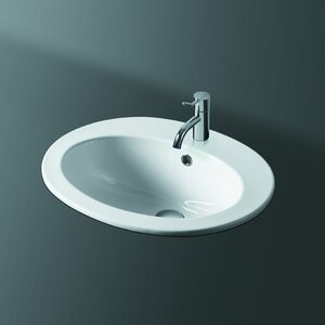 Изображение товара Раковина Simas Top e lavabi d'Arredo Desmo S52bi*1, 1 отверстие под смеситель, белая