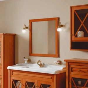 Изображение товара Зеркало Caprigo Napoli 11231-В168, 70 см, цвет старый орех