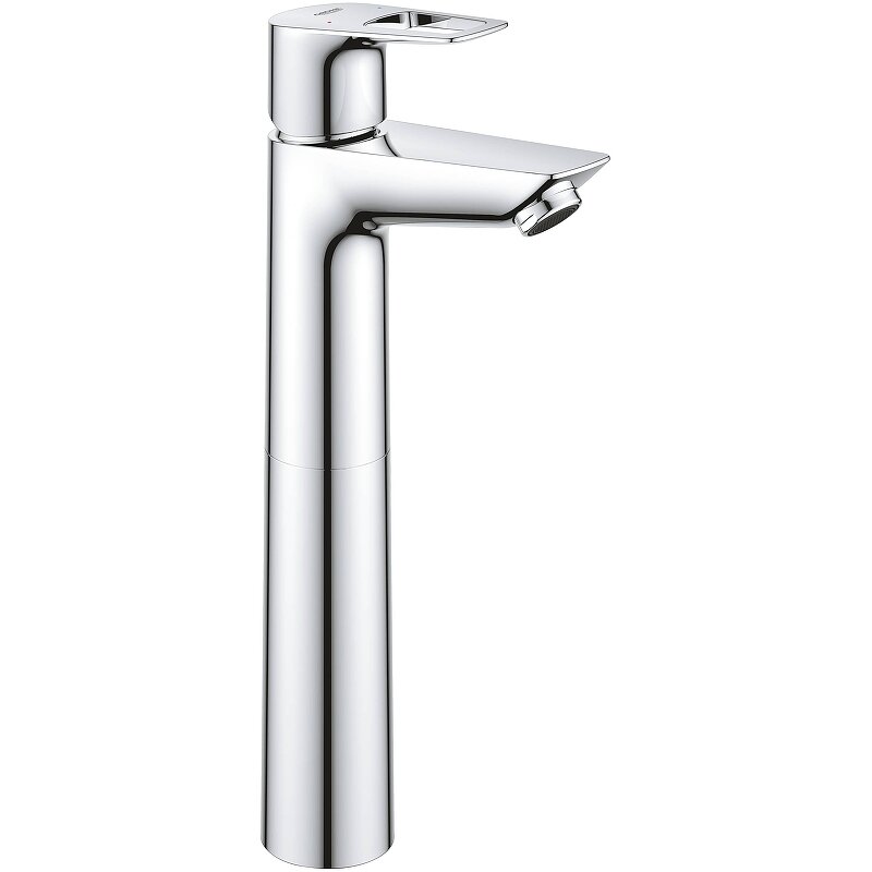 Изображение товара Смеситель для раковины Grohe BauLoop с ограничителем температуры, хром, 248 мм