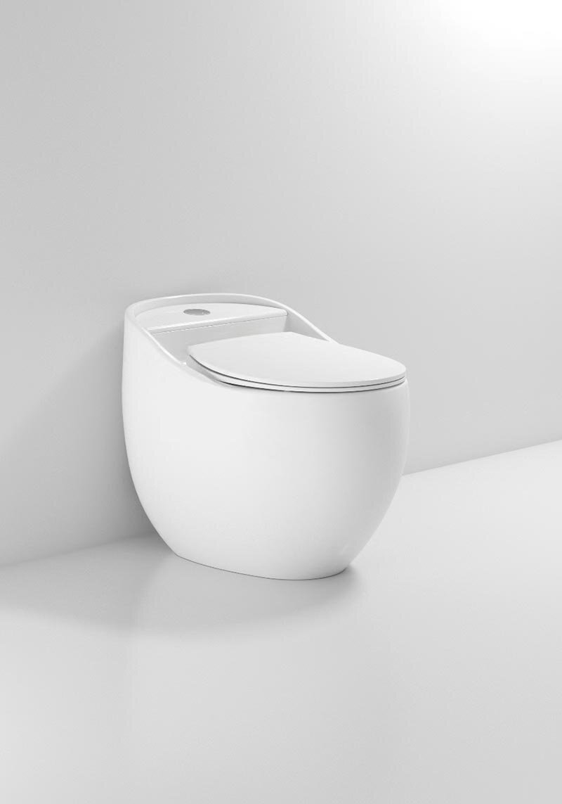 Изображение товара Унитаз моноблок Badenbecher 8619AW с крышкой микролифт белый