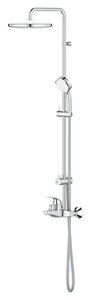 Изображение товара Душевая система Grohe Tempesta Cosmopolitan 250, 26674000, для ванны и душа, хром/белый Изображение товара Душевая система Grohe Tempesta Cosmopolitan 250, 26674000, для ванны и душа, хром/белый