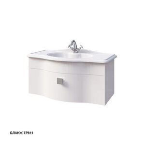 Изображение товара Тумба под раковину Caprigo Nokturn 1313-TP811, 90 см, подвесной, цвет бланж