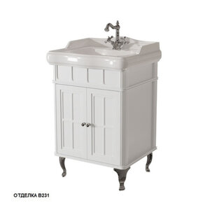Изображение товара Тумба под раковину Caprigo Borgo 33410-B231, 60 см, напольная, цвет белый