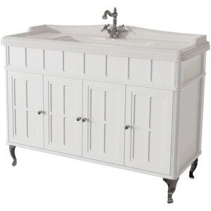 Изображение товара Тумба под раковину Caprigo Borgo 33416-B231 120 см белая напольная современная