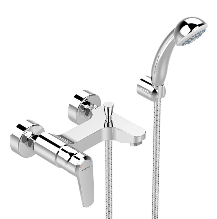 Изображение товара Смеситель Vidima БАЛАНС (Balance) BA267AA для ванны и душа, хром