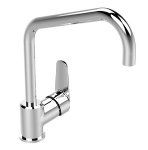 Изображение товара Смеситель Vidima БАЛАНС (Balance) BA269AA для кухонной мойки, поворотный излив, хром