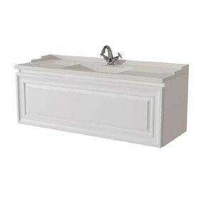 Изображение товара Тумба под раковину Caprigo Ponza 13515-B231, 120 см, подвесная, цвет белый